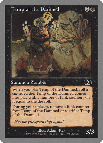 Temp of the Damned [Unglued] - The Mythic Store | 24h Order Processing