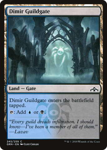 Dimir Guildgate (245/259) [Guilds of Ravnica] - The Mythic Store | 24h Order Processing