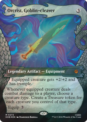 Orcrist, Goblin-cleaver (Showcase) (Surge Foil) [The Hobbit] - The Mythic Store | 24h Order Processing