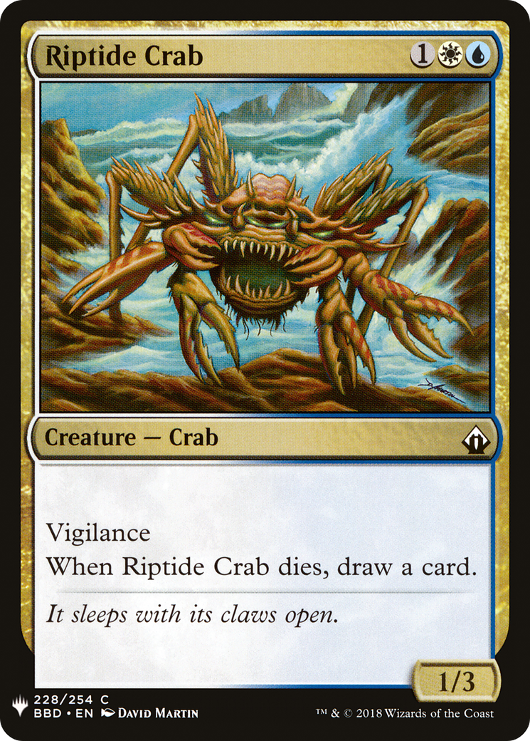 Riptide Crab [Mystery Booster] - The Mythic Store | 24h Order Processing