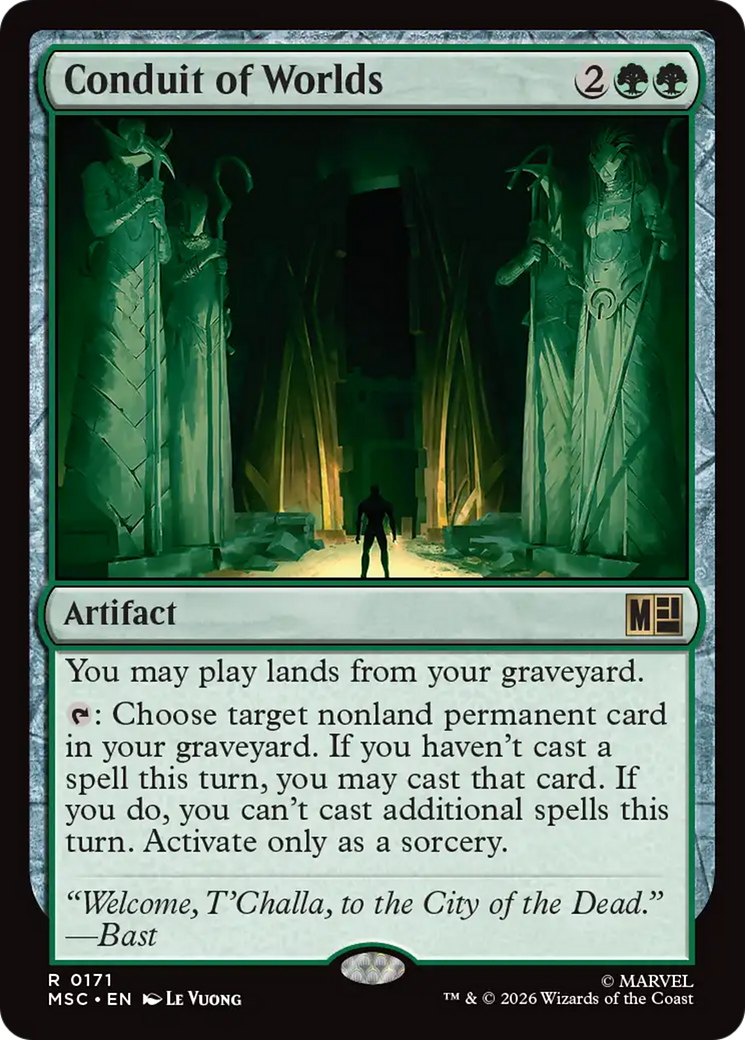 Conduit of Worlds (Surge Foil) [Marvel Super Heroes Commander] - The Mythic Store | 24h Order Processing