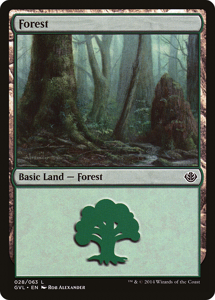 Forest (28) (Garruk vs. Liliana) [Duel Decks Anthology] - The Mythic Store | 24h Order Processing
