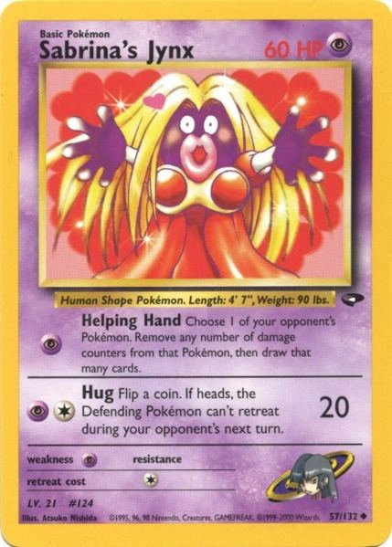 Sabrina's Jynx (57/132) [Gym Challenge Unlimited] - The Mythic Store | 24h Order Processing