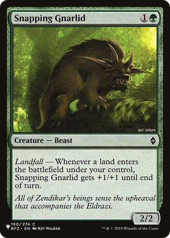 Snapping Gnarlid [The List] - The Mythic Store | 24h Order Processing