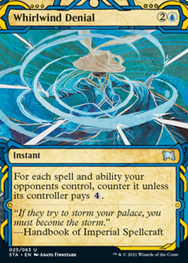 Whirlwind Denial (Foil Etched) [Strixhaven: Mystical Archive] - The Mythic Store | 24h Order Processing