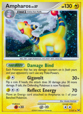 Ampharos (1/127) [Platinum: Base Set] - The Mythic Store | 24h Order Processing