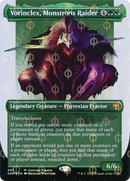 Vorinclex, Monstrous Raider (Borderless Concept Praetors Step-and-Compleat Foil) [Phyrexia: All Will Be One] - The Mythic Store | 24h Order Processing