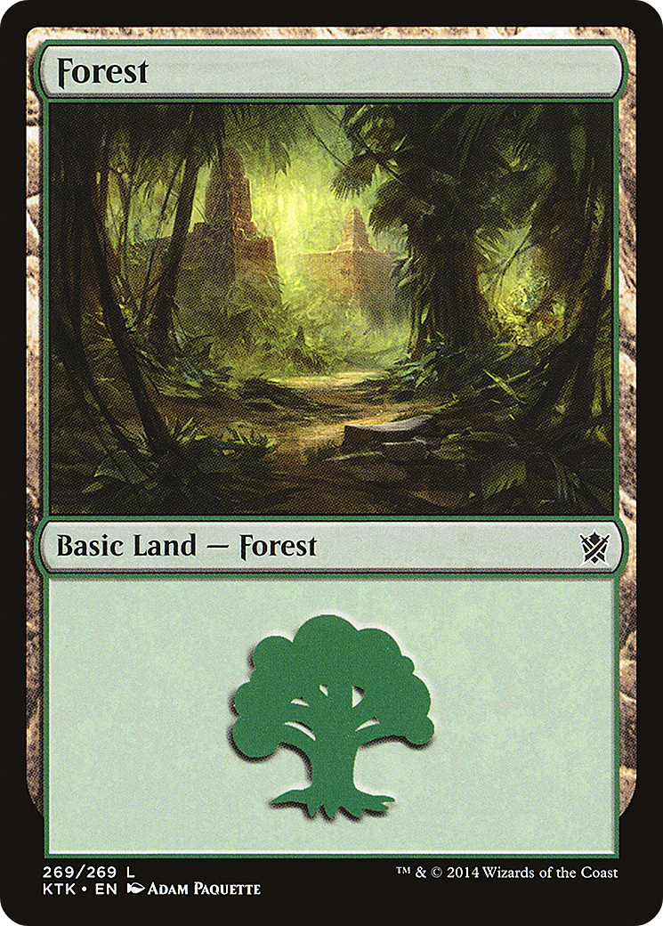 Forest (269) [Khans of Tarkir] - The Mythic Store | 24h Order Processing