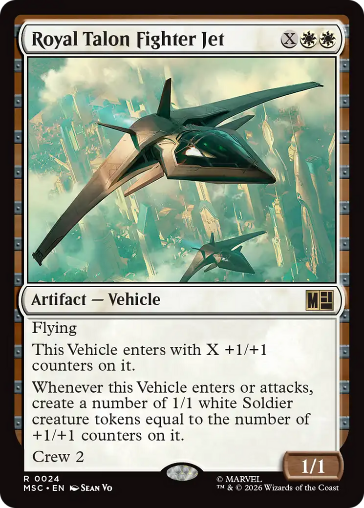 Royal Talon Fighter Jet (Surge Foil) [Marvel Super Heroes Commander] - The Mythic Store | 24h Order Processing