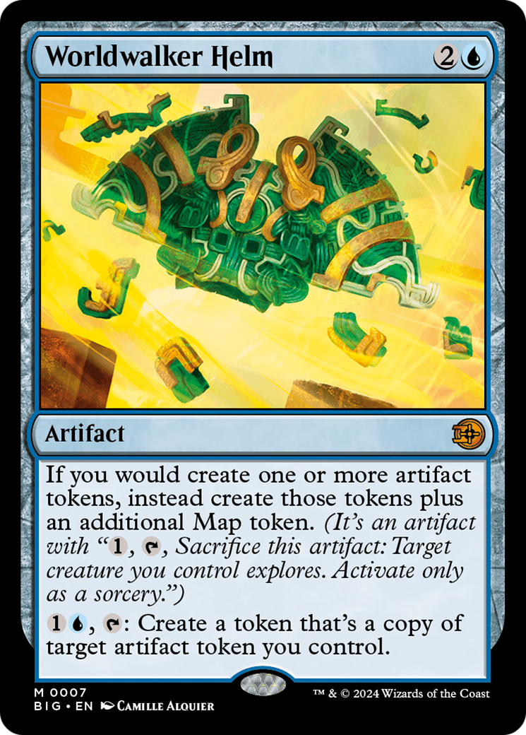 Worldwalker Helm [Outlaws of Thunder Junction: The Big Score] - The Mythic Store | 24h Order Processing