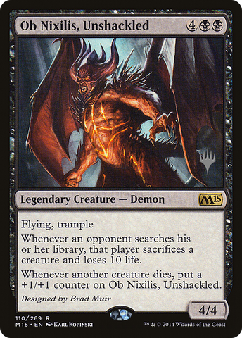 Ob Nixilis, Unshackled [Magic 2015 Promos] - The Mythic Store | 24h Order Processing
