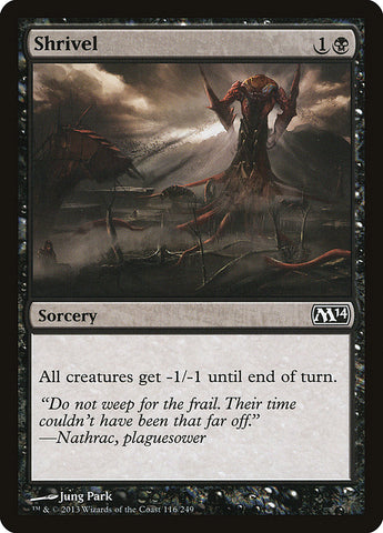 Shrivel [Magic 2014] - The Mythic Store | 24h Order Processing