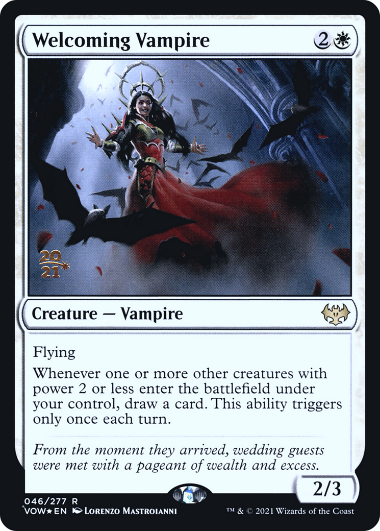 Welcoming Vampire [Innistrad: Crimson Vow Prerelease Promos] - The Mythic Store | 24h Order Processing