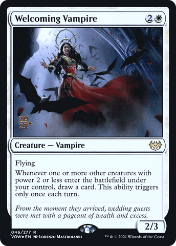 Welcoming Vampire [Innistrad: Crimson Vow Prerelease Promos] - The Mythic Store | 24h Order Processing