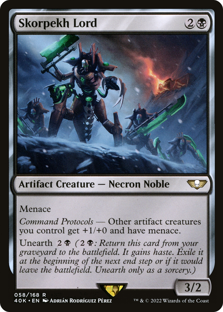 Skorpekh Lord [Warhammer 40,000] - The Mythic Store | 24h Order Processing