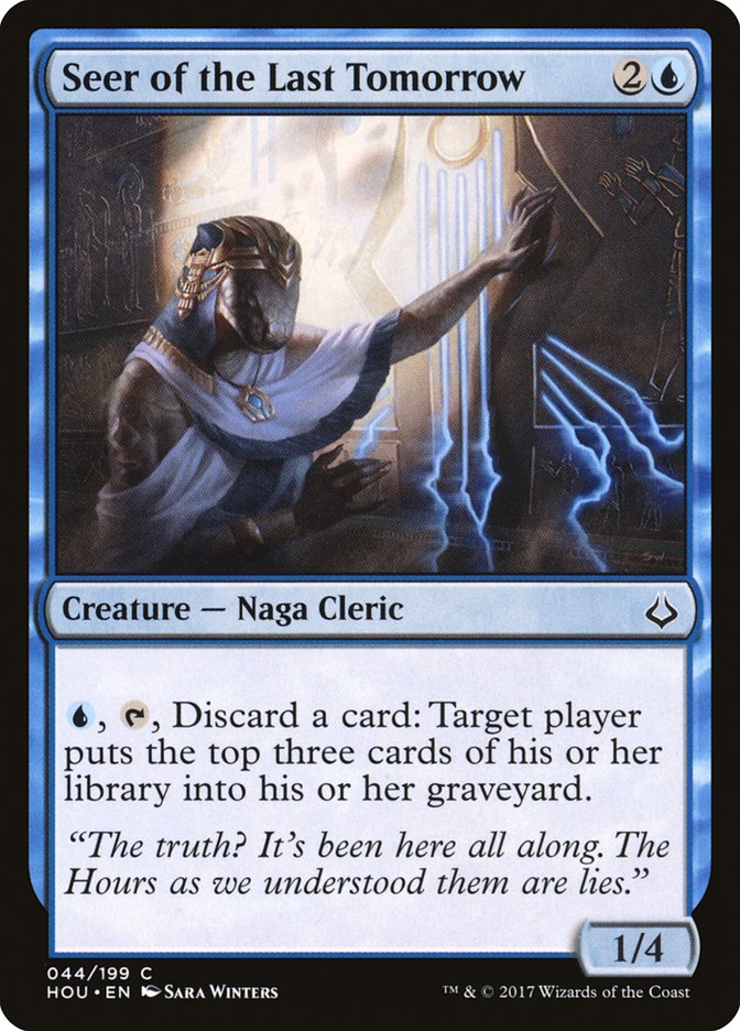 Seer of the Last Tomorrow [Hour of Devastation] - The Mythic Store | 24h Order Processing