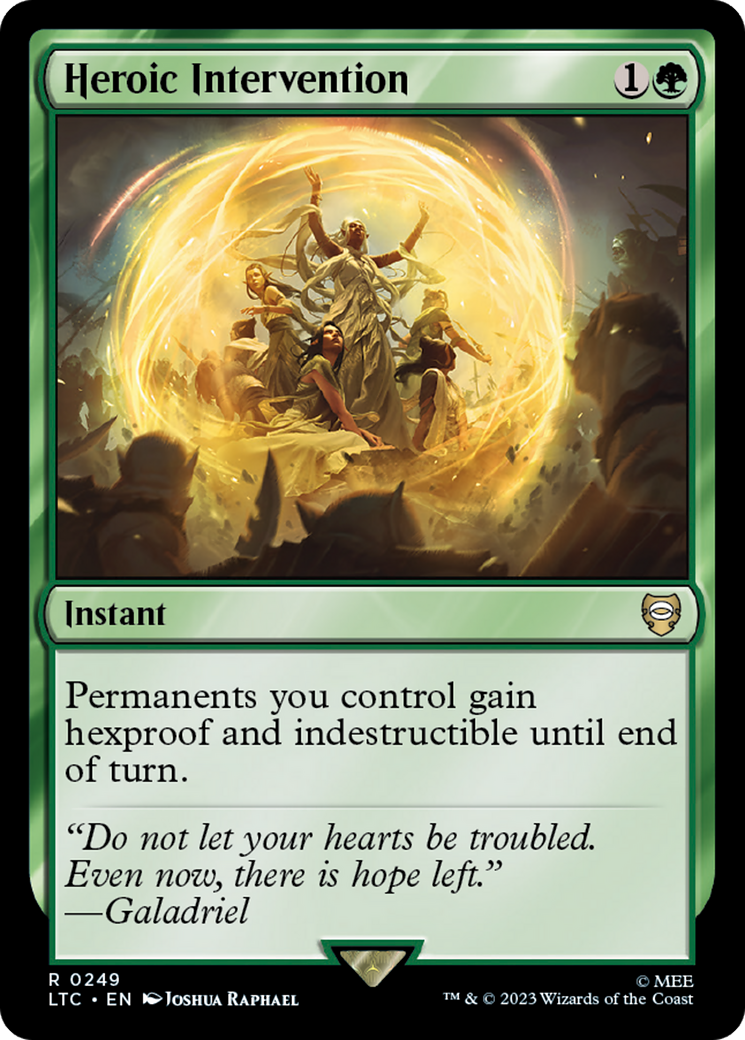 Heroic Intervention [The Lord of the Rings: Tales of Middle-Earth Commander] - The Mythic Store | 24h Order Processing