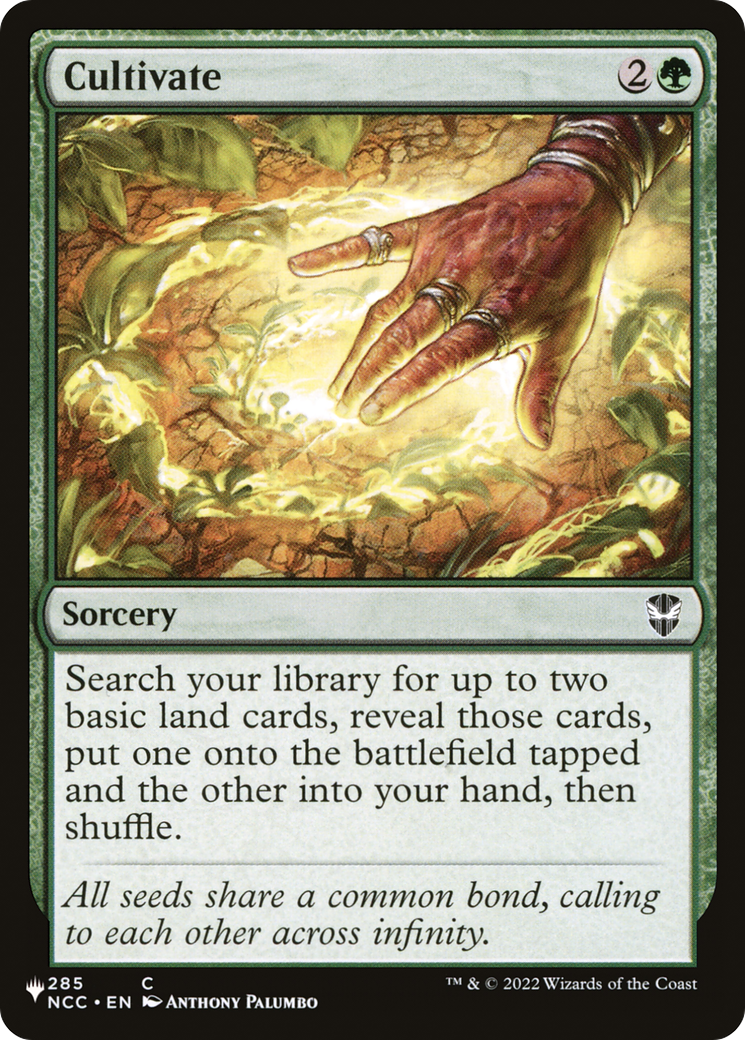 Cultivate (NCC) [The List] - The Mythic Store | 24h Order Processing
