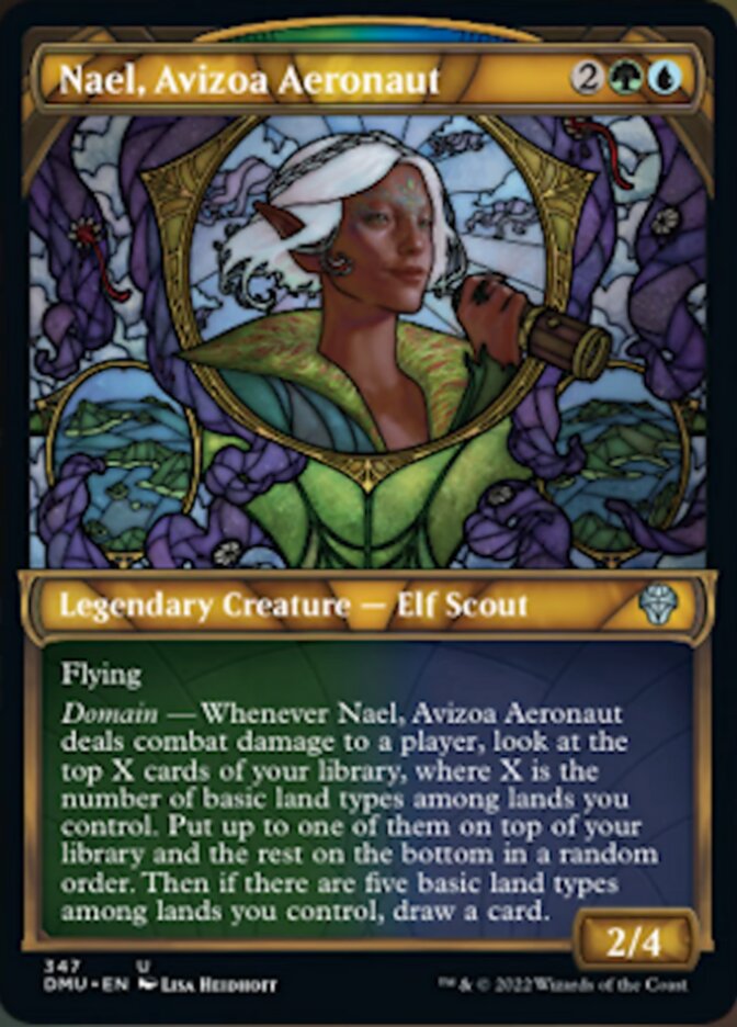 Nael, Avizoa Aeronaut (Showcase Textured) [Dominaria United] - The Mythic Store | 24h Order Processing