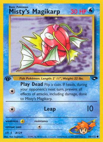 Misty's Magikarp (88/132) [Gym Challenge 1st Edition] - The Mythic Store | 24h Order Processing