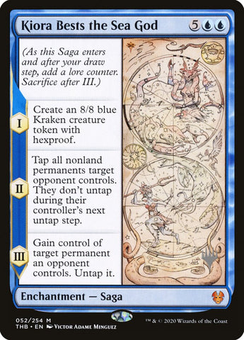 Kiora Bests the Sea God (Promo Pack) [Theros Beyond Death Promos] - The Mythic Store | 24h Order Processing