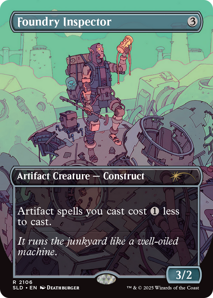 Foundry Inspector (Galaxy Foil) [Secret Lair Drop Series] - The Mythic Store | 24h Order Processing