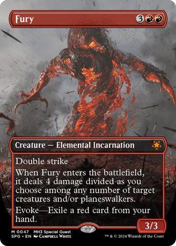 Fury (Borderless) [Modern Horizons 3 Special Guests] - The Mythic Store | 24h Order Processing