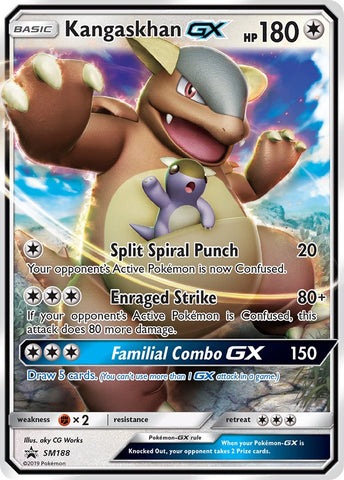 Kangaskhan GX (SM188) [Sun & Moon: Black Star Promos] - The Mythic Store | 24h Order Processing