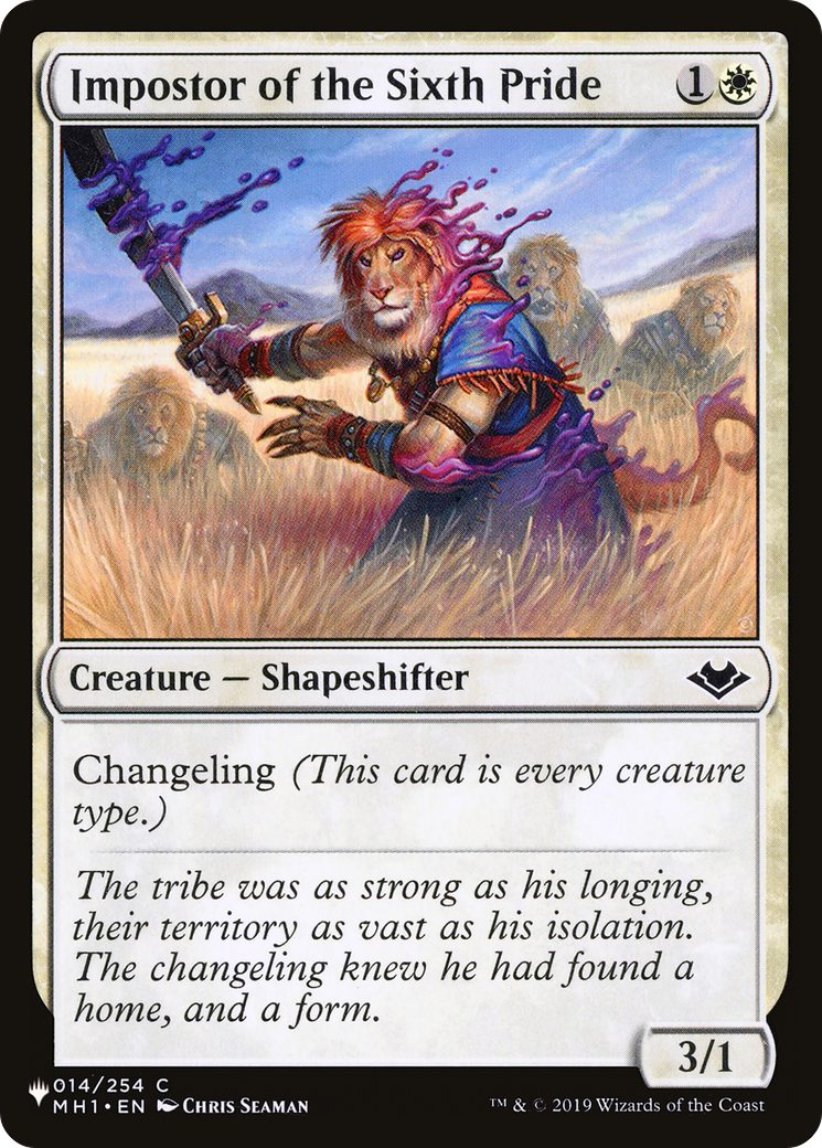 Impostor of the Sixth Pride [The List] - The Mythic Store | 24h Order Processing