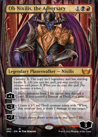 Ob Nixilis, the Adversary (Borderless) [Streets of New Capenna] - The Mythic Store | 24h Order Processing
