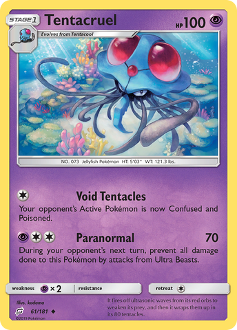 Tentacruel (61/181) [Sun & Moon: Team Up] - The Mythic Store | 24h Order Processing