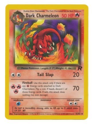 Dark Charmeleon (32/82) (W Stamped Promo) [Team Rocket Unlimited] - The Mythic Store | 24h Order Processing