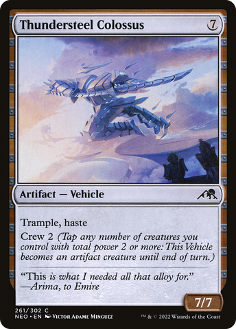 Thundersteel Colossus [Kamigawa: Neon Dynasty] - The Mythic Store | 24h Order Processing