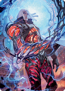 Tezzeret, Betrayer of Flesh Art Card [Kamigawa: Neon Dynasty Art Series] - The Mythic Store | 24h Order Processing