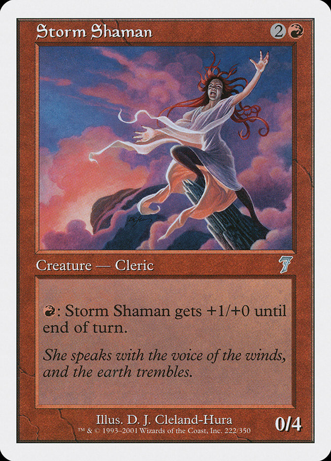 Storm Shaman [Seventh Edition] - The Mythic Store | 24h Order Processing