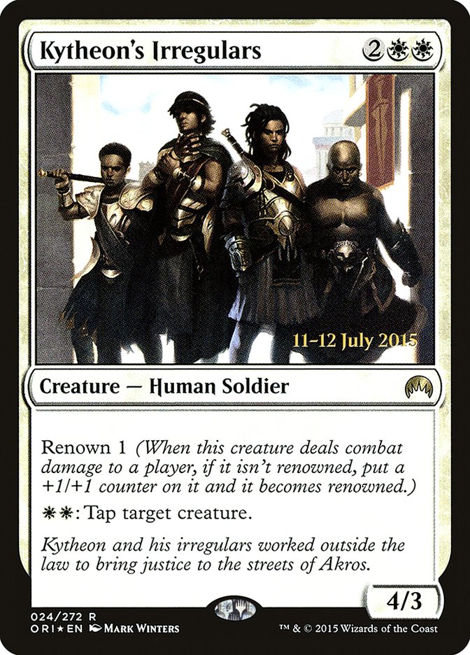 Kytheon's Irregulars [Magic Origins Prerelease Promos] - The Mythic Store | 24h Order Processing
