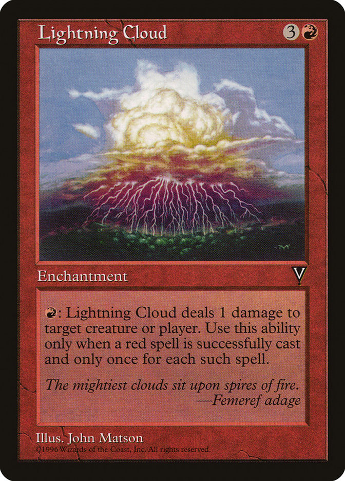 Lightning Cloud [Visions] - The Mythic Store | 24h Order Processing