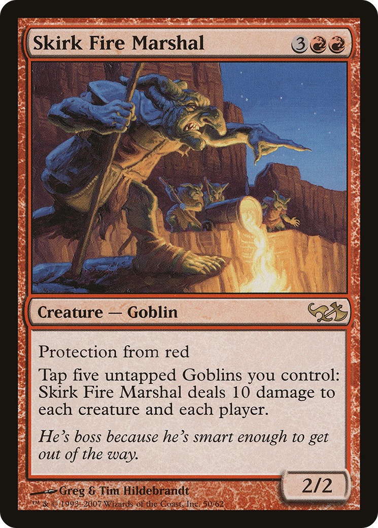 Skirk Fire Marshal [Duel Decks: Elves vs. Goblins] - The Mythic Store | 24h Order Processing