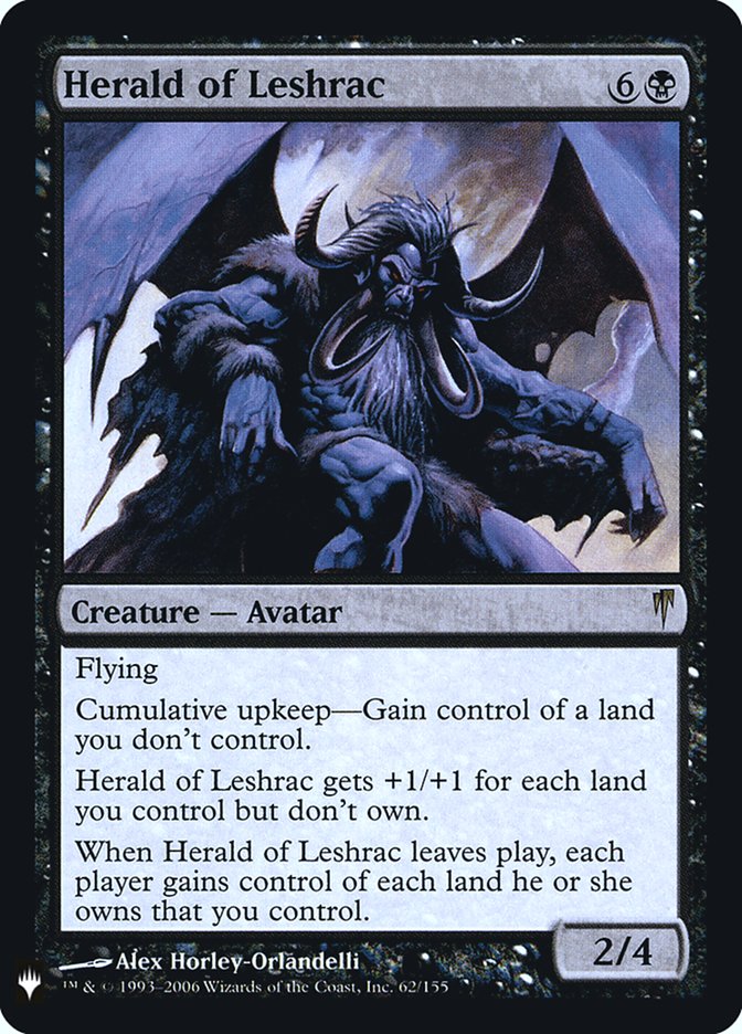 Herald of Leshrac [Mystery Booster] - The Mythic Store | 24h Order Processing