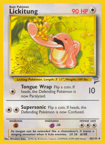 Lickitung (48/130) [Base Set 2] - The Mythic Store | 24h Order Processing