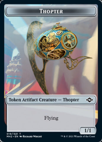 Thopter // Zombie Army Double-Sided Token [Modern Horizons 2 Tokens] - The Mythic Store | 24h Order Processing