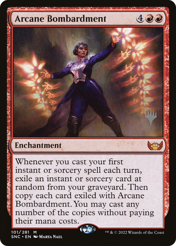 Arcane Bombardment (Promo Pack) [Streets of New Capenna Promos] - The Mythic Store | 24h Order Processing