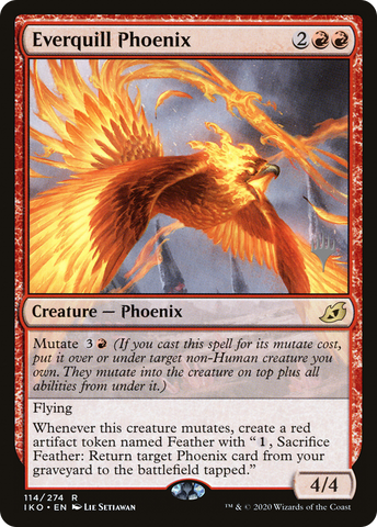 Everquill Phoenix (Promo Pack) [Ikoria: Lair of Behemoths Promos] - The Mythic Store | 24h Order Processing