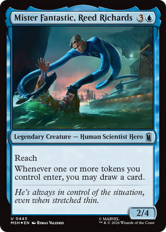 Mister Fantastic, Reed Richards (Surge Foil) [Marvel Super Heroes] - The Mythic Store | 24h Order Processing