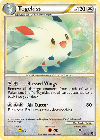 Togekiss (9/90) [HeartGold & SoulSilver: Undaunted] - The Mythic Store | 24h Order Processing
