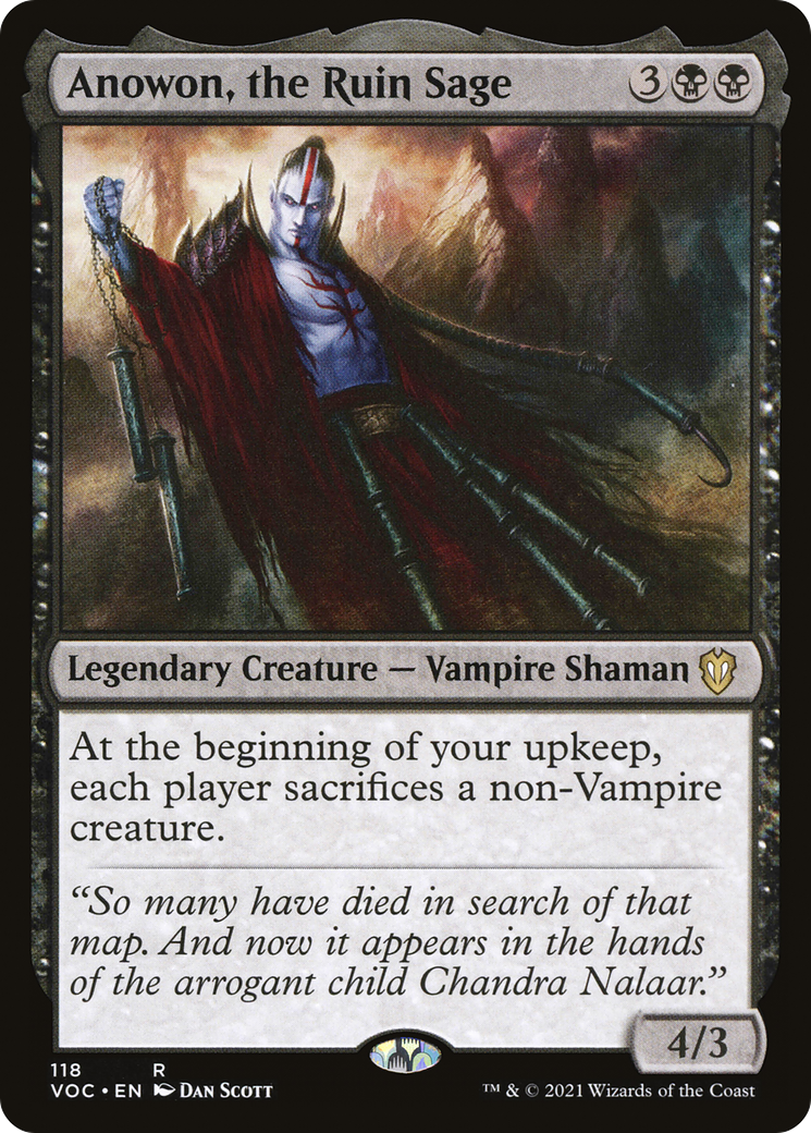 Anowon, the Ruin Sage [Innistrad: Crimson Vow Commander] - The Mythic Store | 24h Order Processing