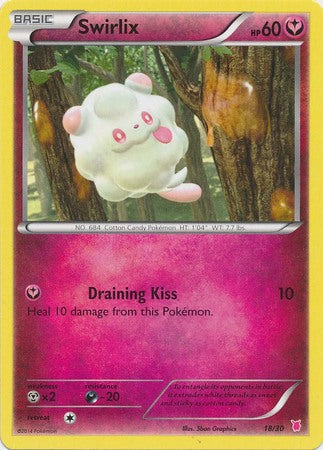 Swirlix (18/30) [XY: Trainer Kit 1 - Wigglytuff] - The Mythic Store | 24h Order Processing