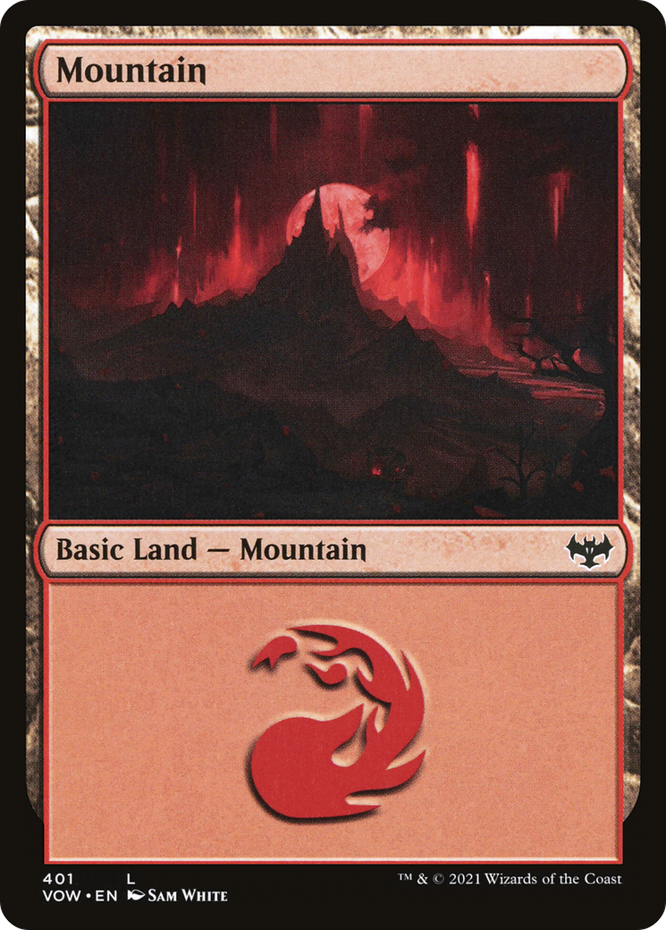 Mountain (401) [Innistrad: Crimson Vow] - The Mythic Store | 24h Order Processing