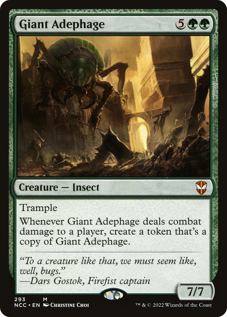 Giant Adephage [Streets of New Capenna Commander] - The Mythic Store | 24h Order Processing