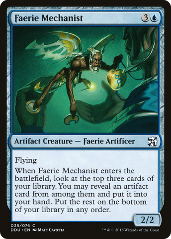 Faerie Mechanist [Duel Decks: Elves vs. Inventors] - The Mythic Store | 24h Order Processing